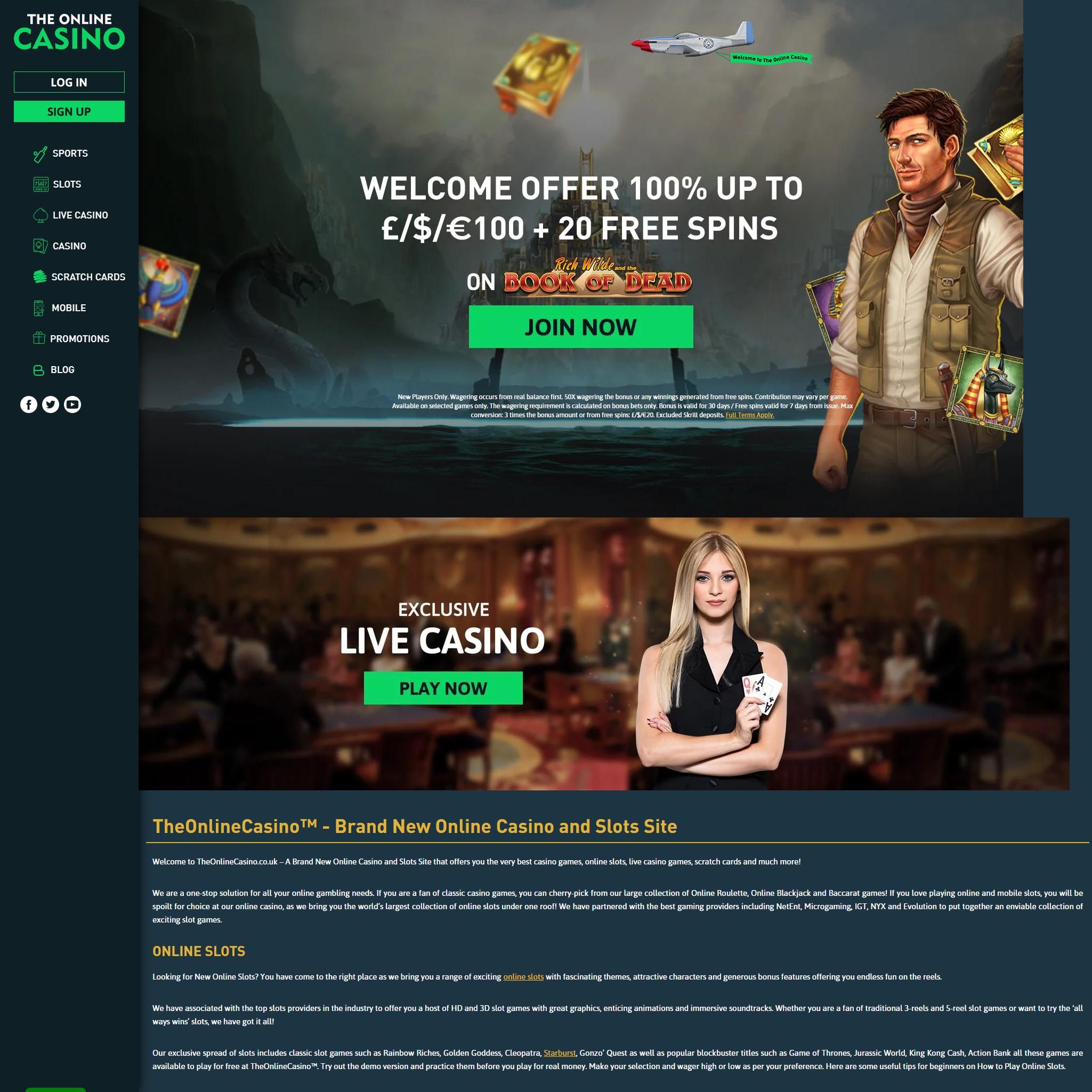 The Online Casino review