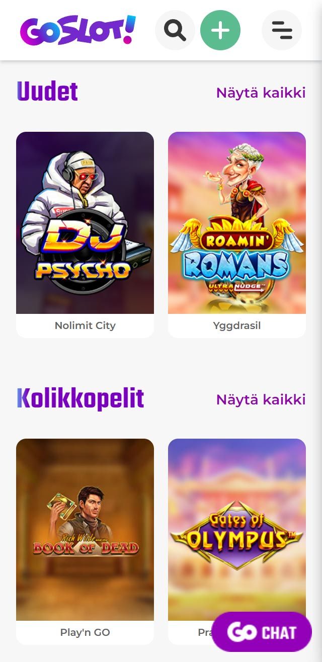 Goslot Casino arvostelu listaa kaikki bonukset saatavilla sinulle tänään