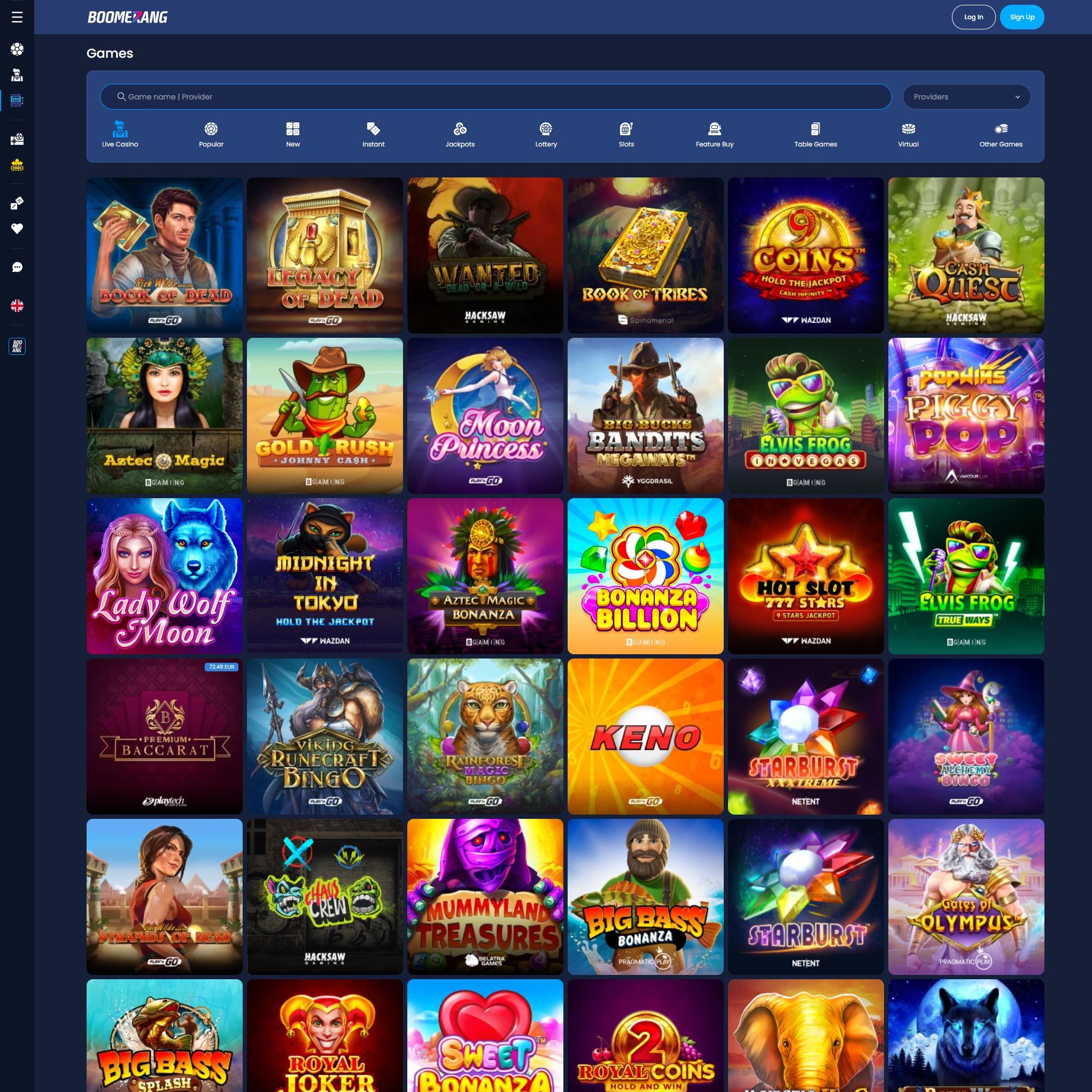 Boomerang.bet review by Mr. Gamble