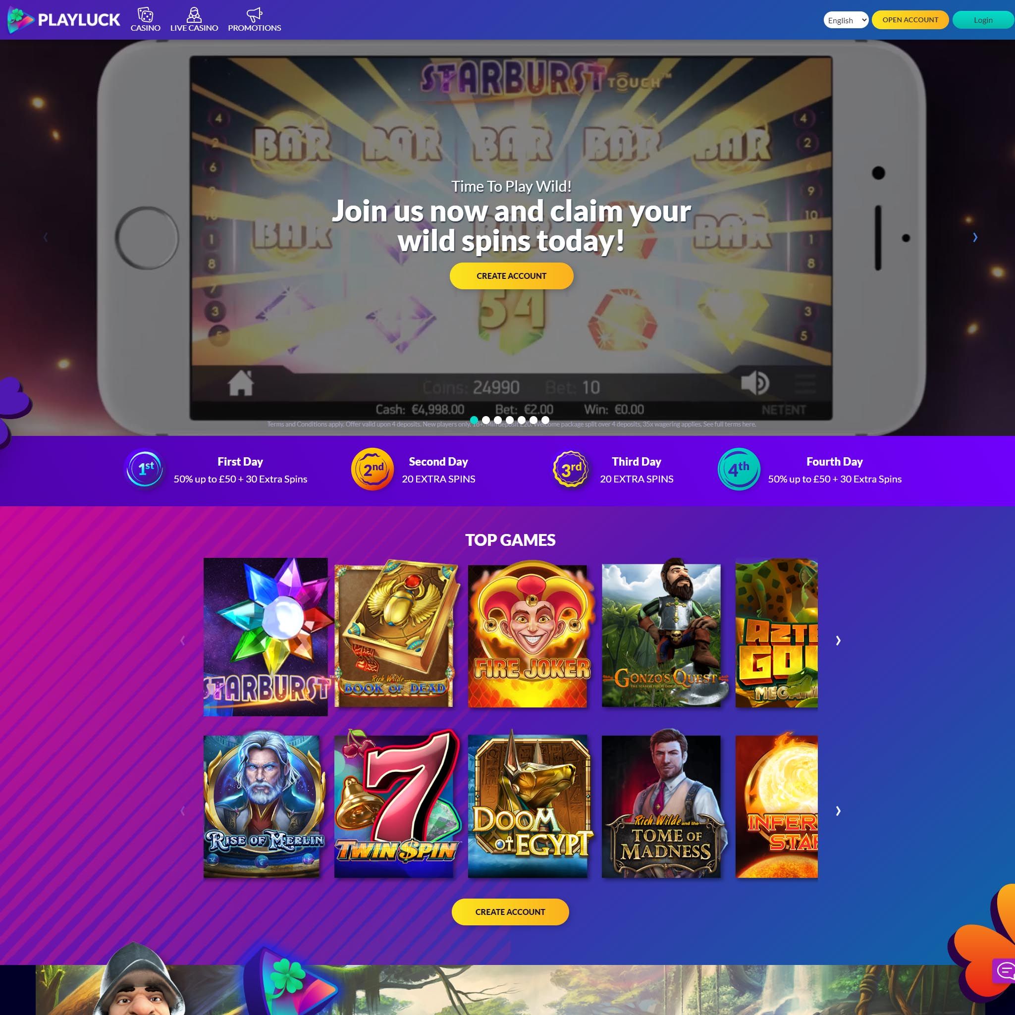 PlayLuck Casino review