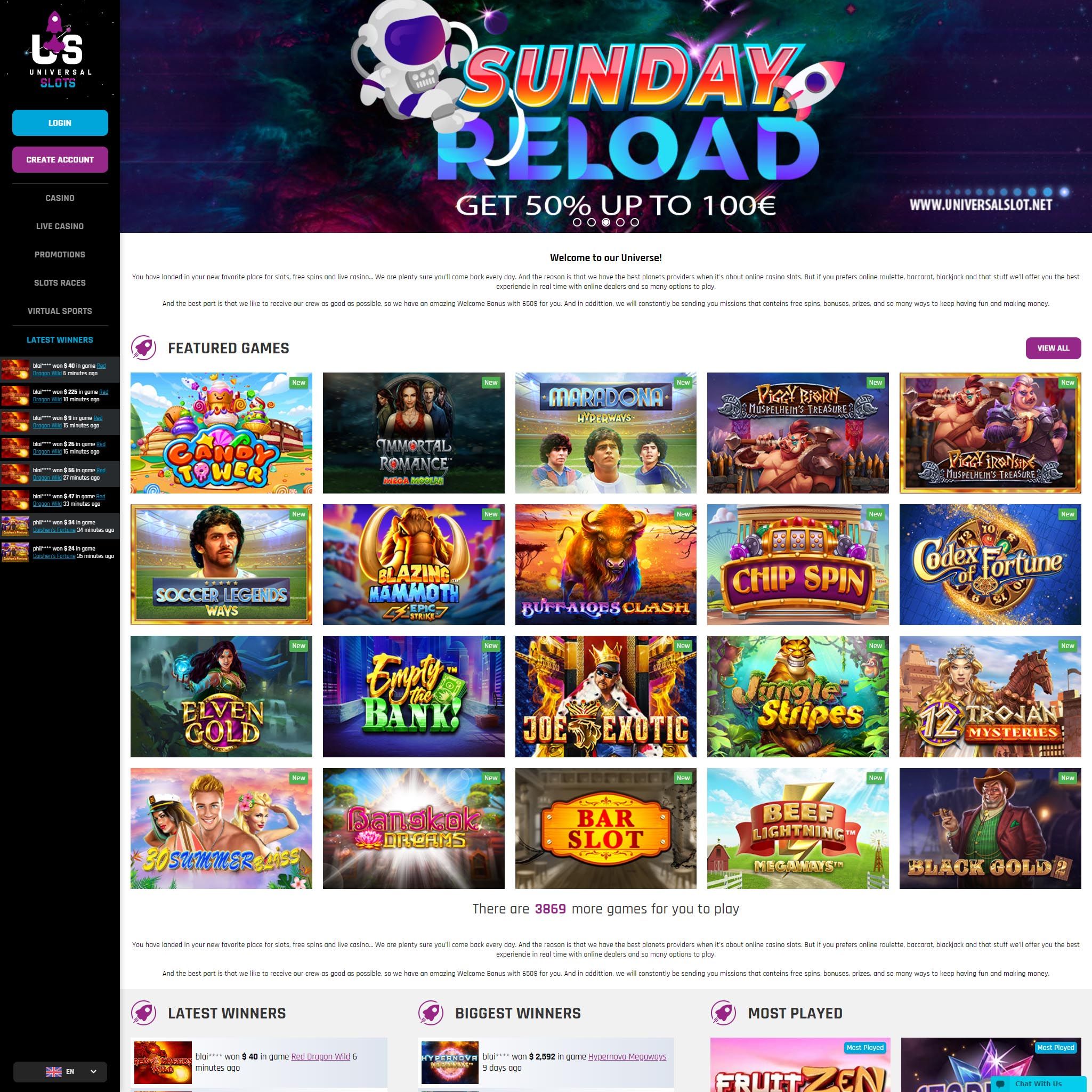 Universal Slots review