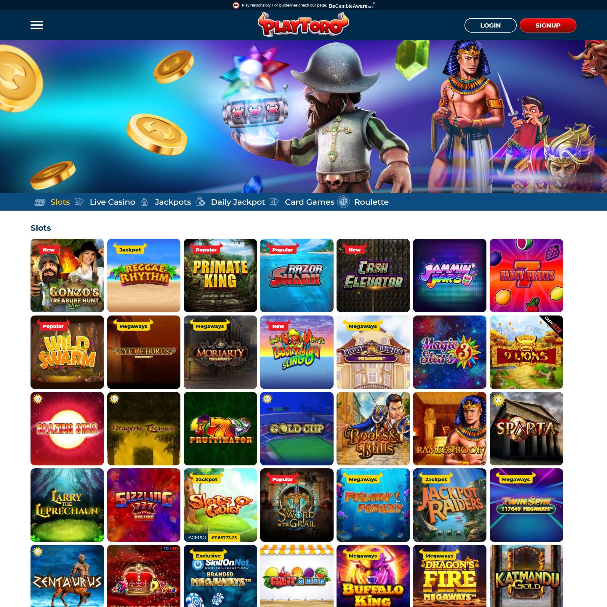 PlayToro Casino review by Mr. Gamble