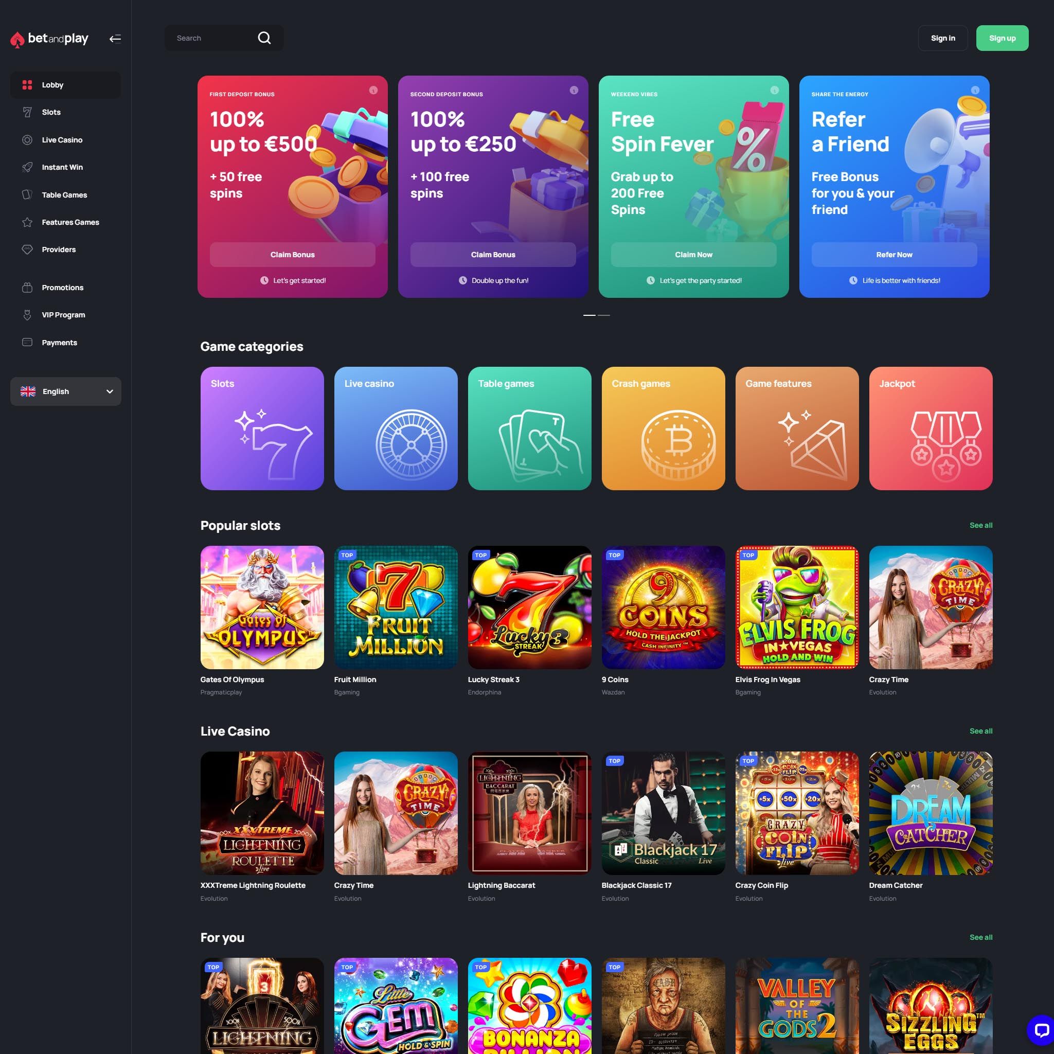 BetandPlay Casino NZ review by Mr. Gamble