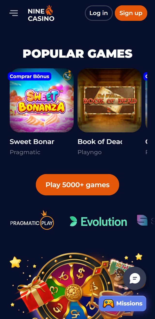 Nine Casino review lists all the bonuses available for you today