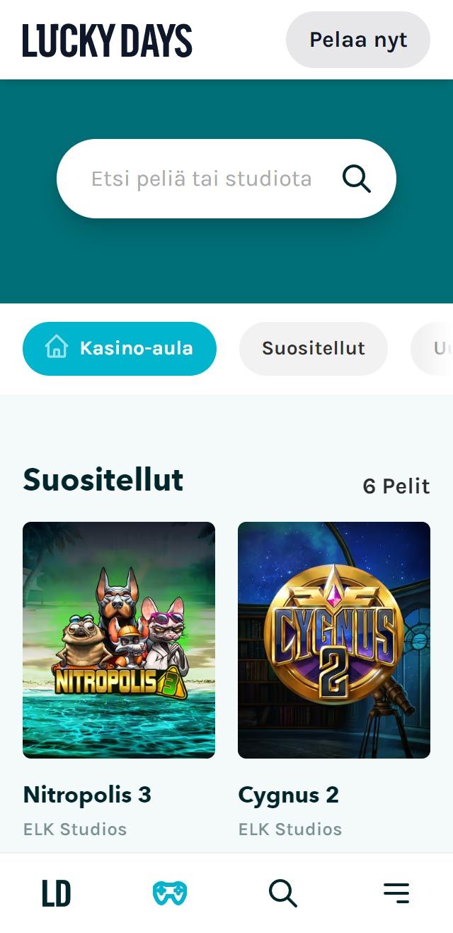 LuckyDays arvostelu listaa kaikki bonukset saatavilla sinulle tänään