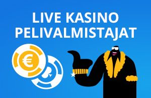 live kasino pelien valmistajat 