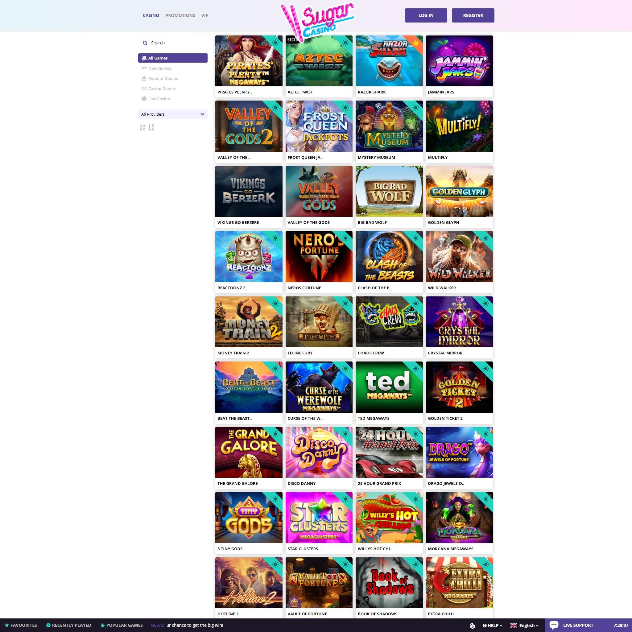 Pelaa netticasino Sugar Casino voittaaksesi oikeaa rahaa – oikean rahan online casino! Vertaa kaikki nettikasinot ja löydä parhaat casinot Suomessa.