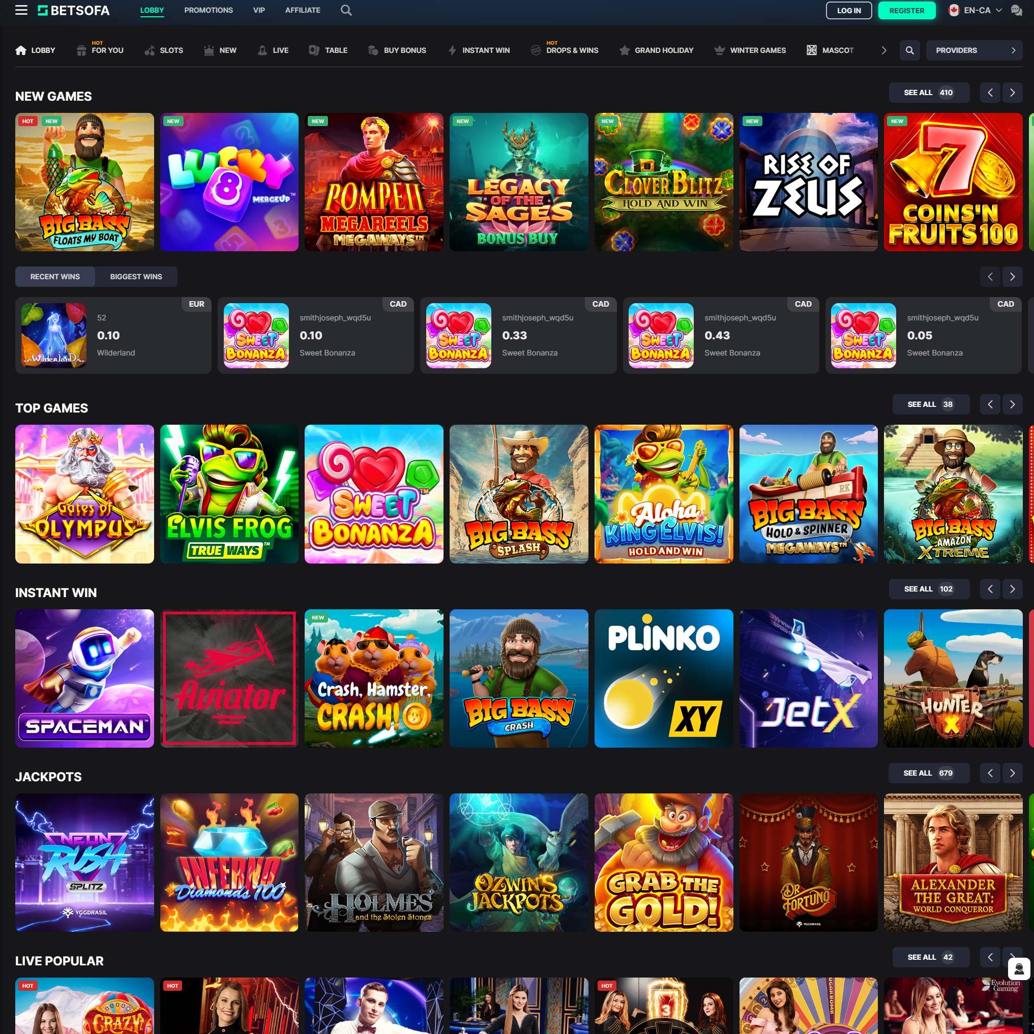 Betsofa Casino CA review by Mr. Gamble