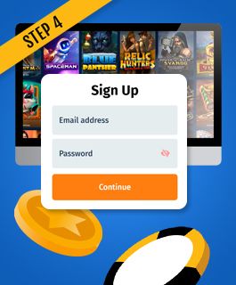 Create an account at PayPal casino